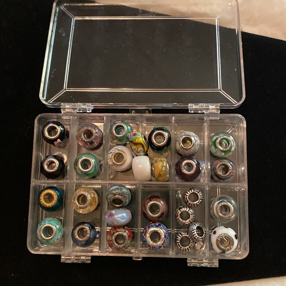 Sterling Silver Beaded Bracelet Set - Picture 7 of 9